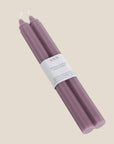 ANN Studio - Violet Octagon Tapered Candles