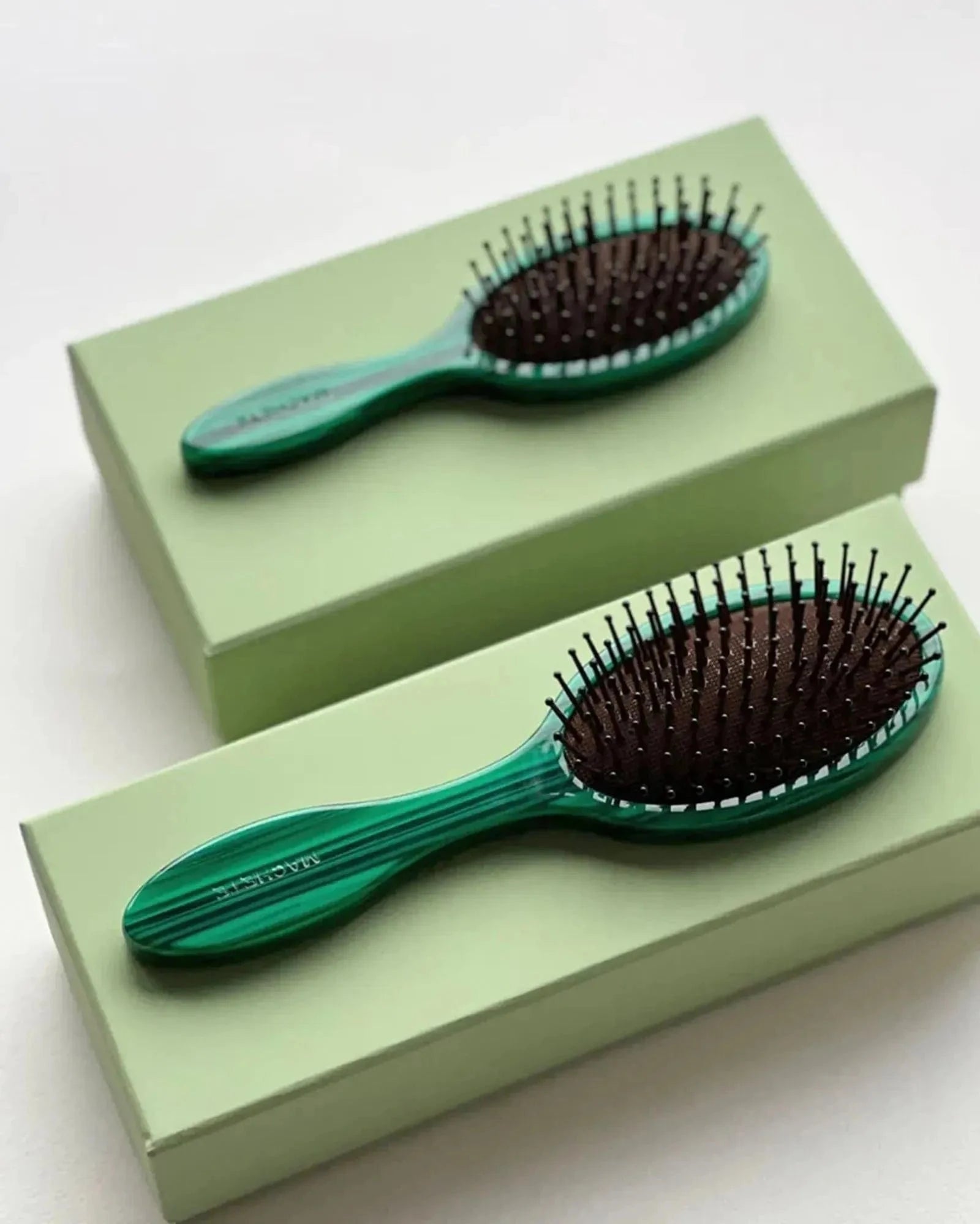 MACHETE - Detangling Hair Brush - Malachite
