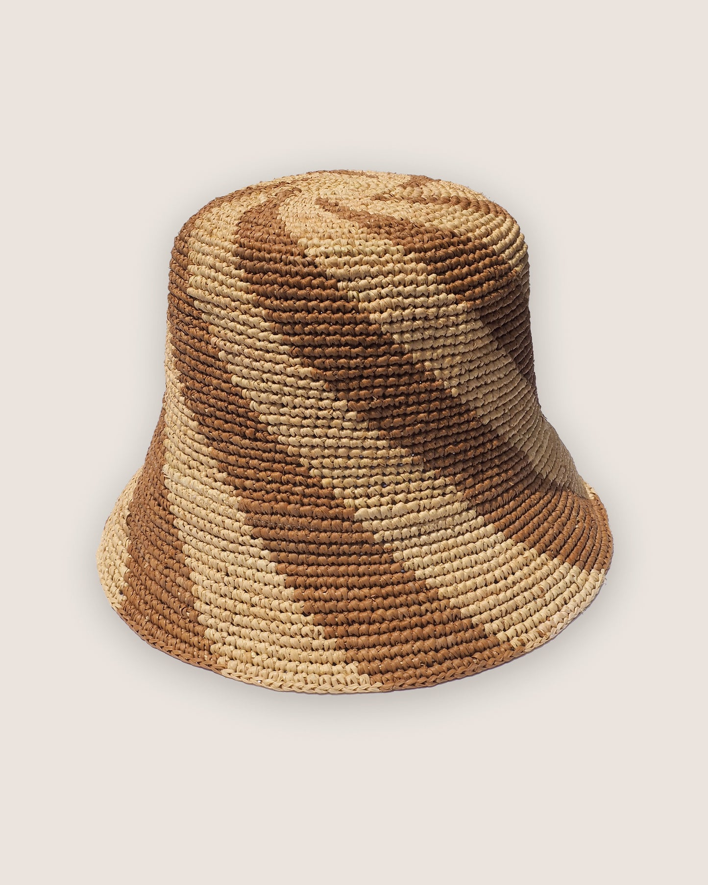 Jace Banu Cyra Bucket Hat - Bronze & Natural Spiral