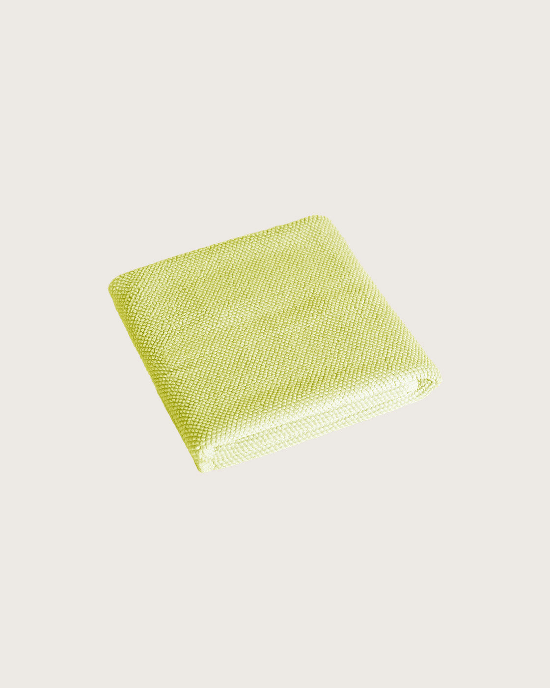 Købn CItrus Bathmat folded with a plush pile chunky cotton weave