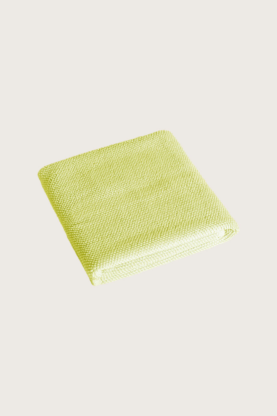 Købn CItrus Bathmat folded with a plush pile chunky cotton weave