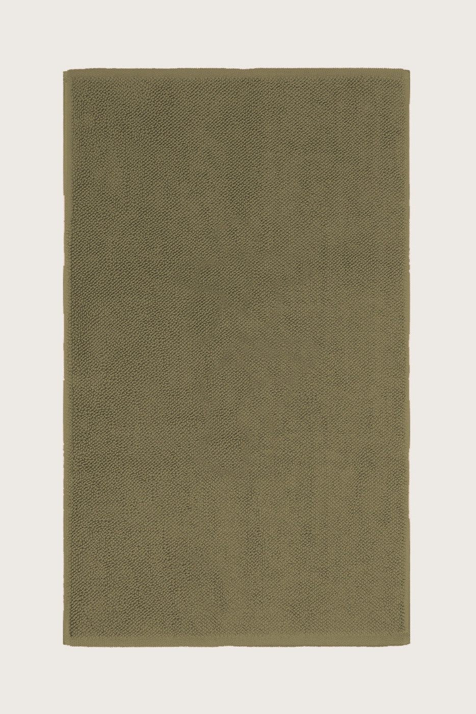 Købn Olive Bathmat with a plush pile cotton weave