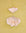 Two  clam shells on a citrus coloured chunky weave cotton bath mat by kobn