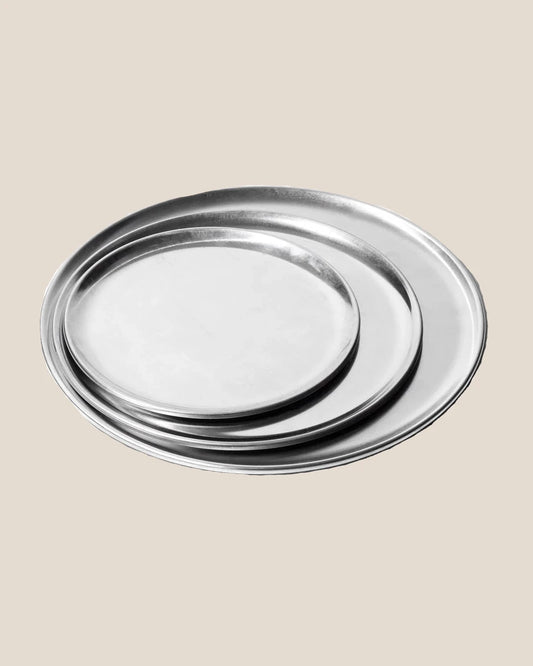 PUEBCO - Aluminium Round Tray / 10