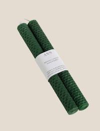 ANN Studio - Green Hand Rolled Candles