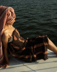 Kobn Umber Towel - For Beach or Bath